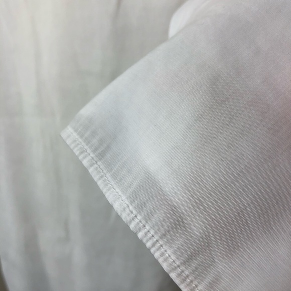 Bianca Nygard White/Black Half Sleeve Blouse Size 6 - Picture 8 of 10